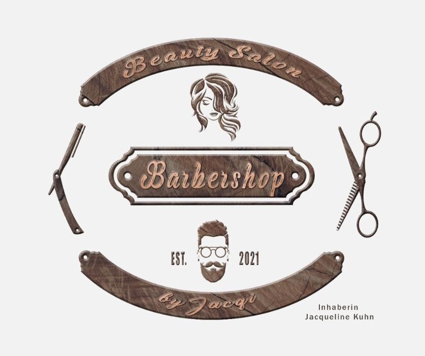 Beauty Salon & Barbershop by Jacqi Logo