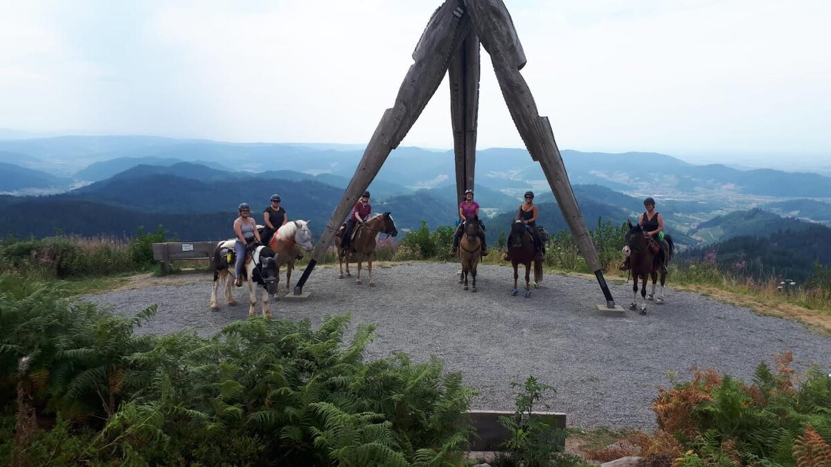 Bilder Outdoorfeelings Wanderreiten Schwarzwald