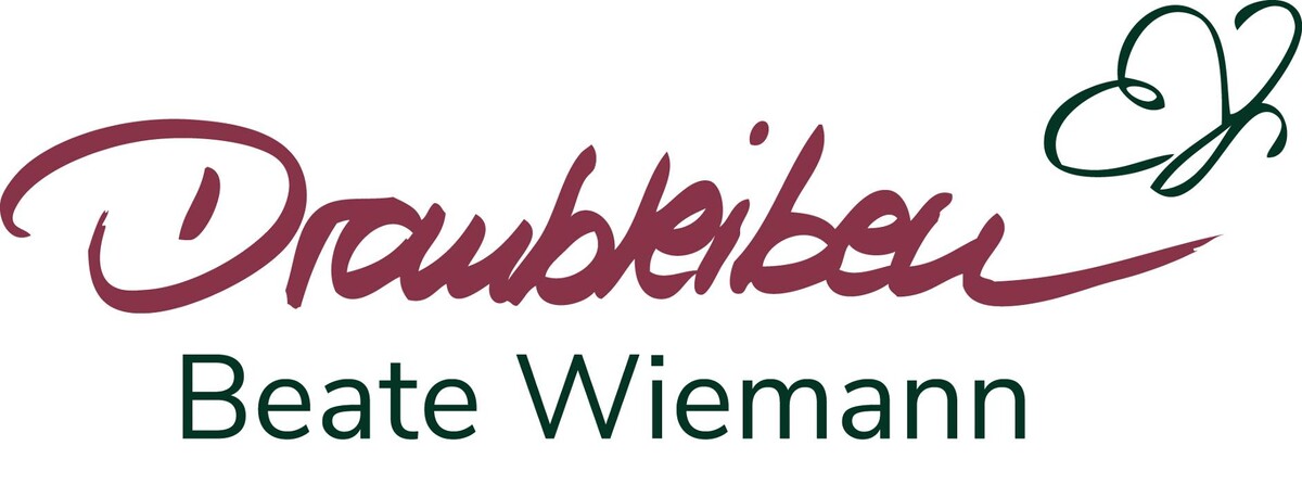 Dranbleiben Beate Wiemann Logo