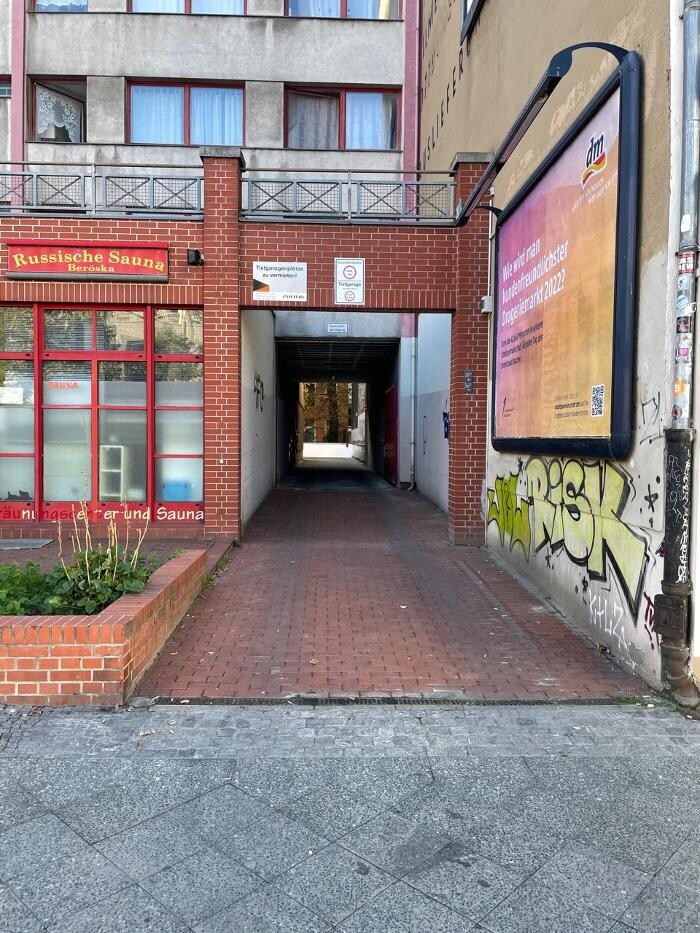 Bilder ampido Parkplatz