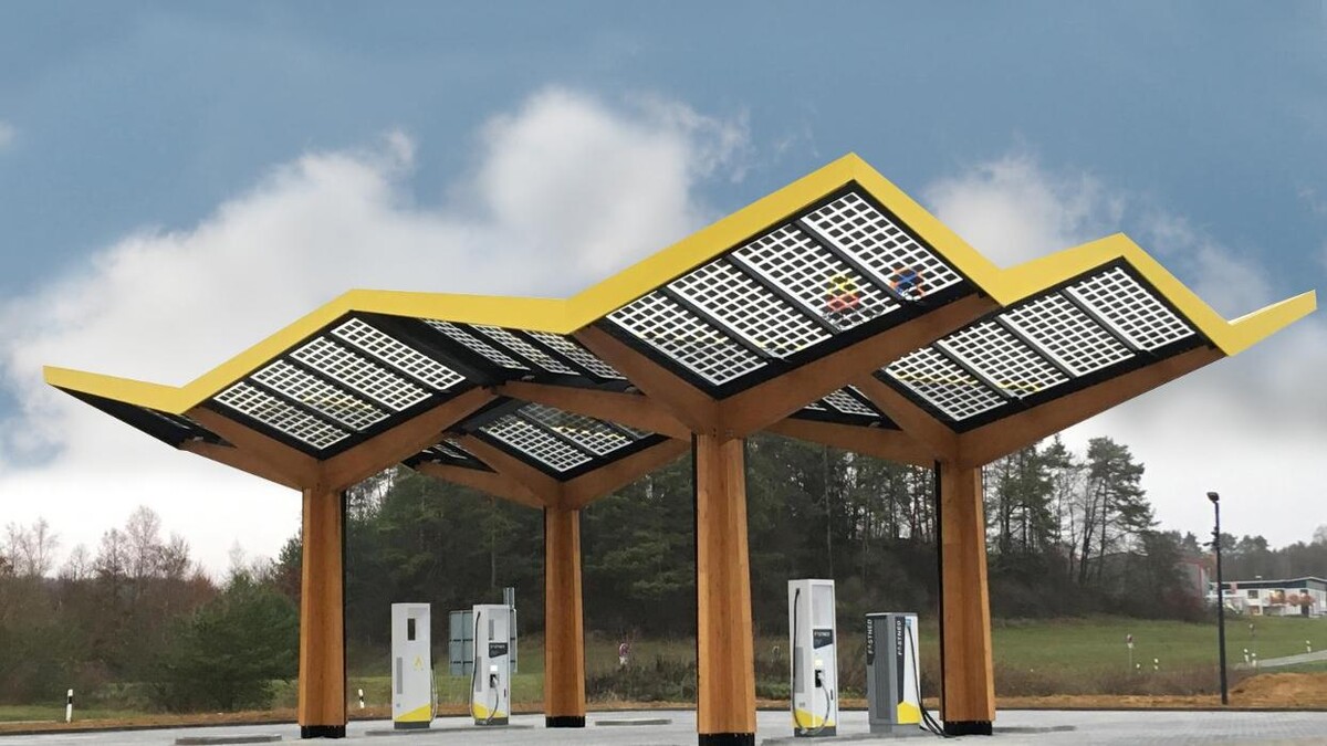 Bilder Fastned Charging Station