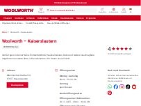 Website Screenshot Woolworth