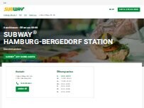 Website Screenshot Subway