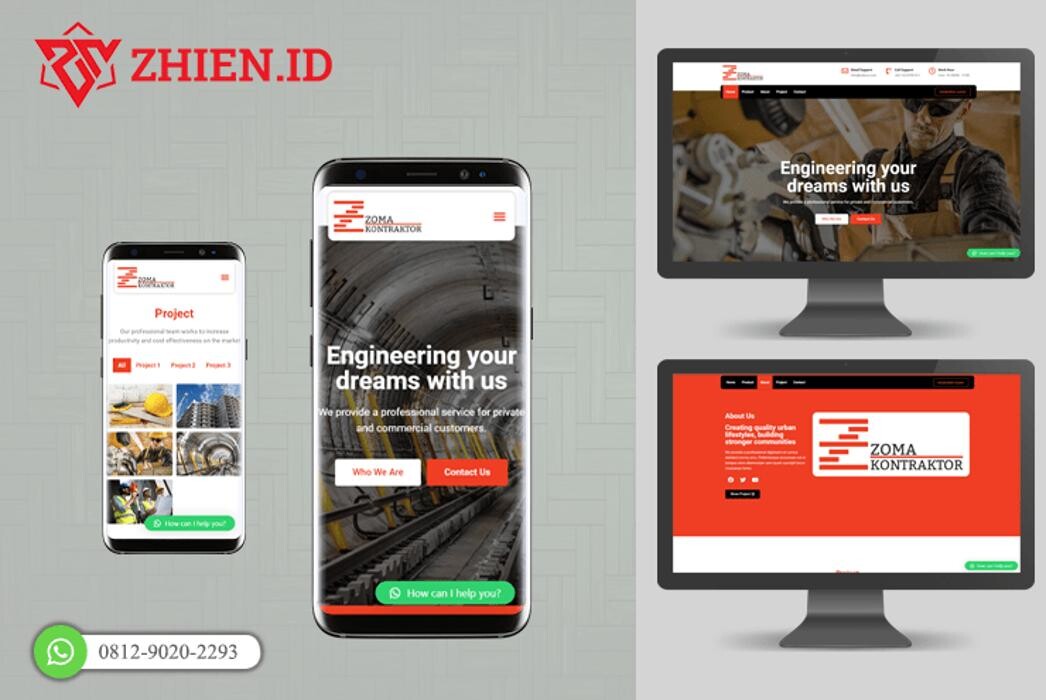 Bilder Jasa Website Premium | Bang Gondrong
