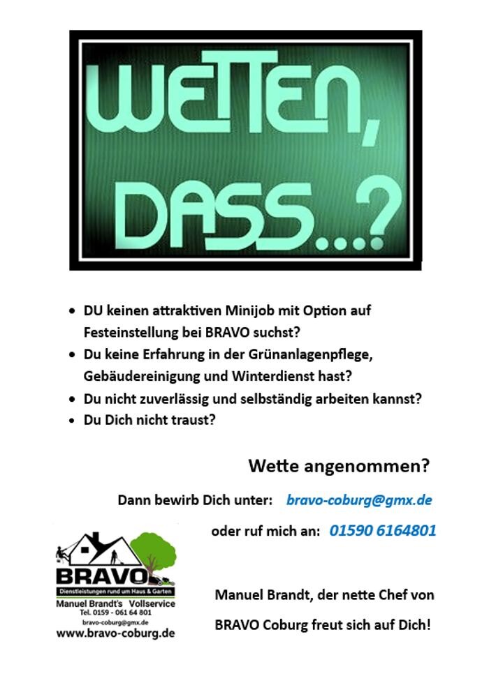 Bilder BRAVO Coburg Manuel Brandt's Vollservice