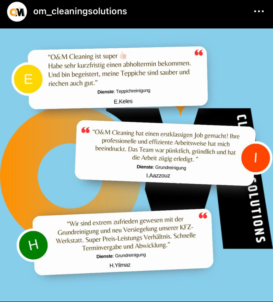 Bilder O M Cleaning Solutions - Gebäudereinigung