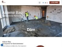 Website Screenshot Aldemir Bau