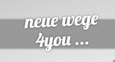 neue wege 4you Achtsamkeit, Meditation,Stoizismus Logo