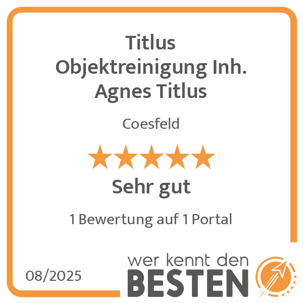 Bilder Titlus Objektreinigung Inh. Agnes Titlus