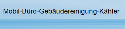 Mobil-Büro-Gebäudereinigung Meisterbetrieb Logo