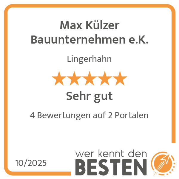 Bilder Max Külzer Bauunternehmen e.K.