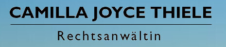 Rechtsanwältin Camilla Joyce Thiele Logo