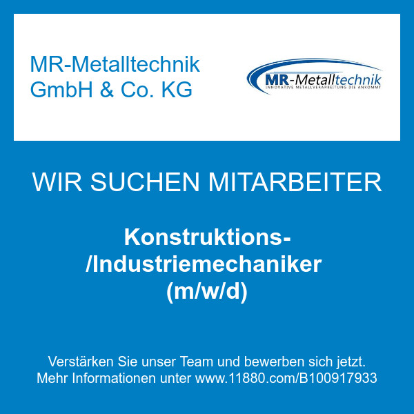 Bilder MR-Metalltechnik GmbH & Co. KG