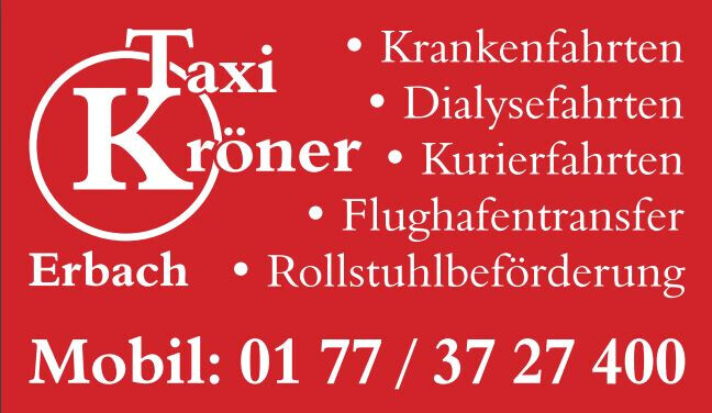 Bilder Christian Kröner Taxi- und Mietwagenunternehmen