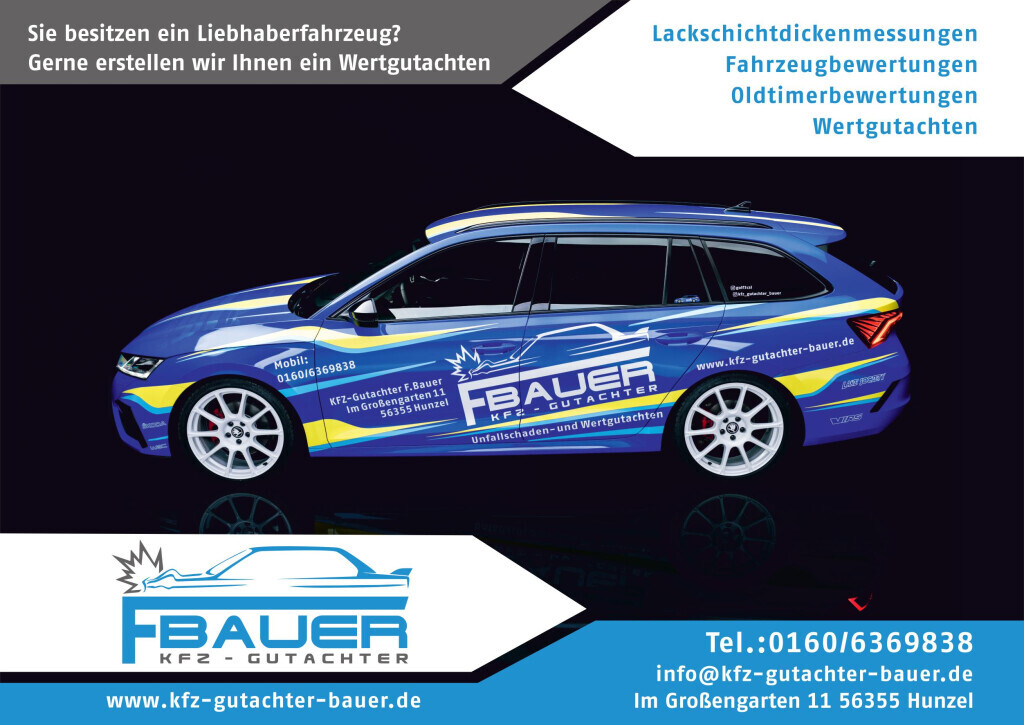 Bilder KFZ-Gutachter F. Bauer
