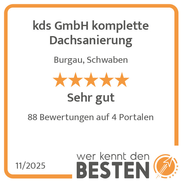 Bilder kds GmbH komplette Dachsanierung