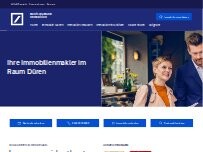 Website Screenshot Deutsche Bank Immobilien GmbH Silke Wemmer