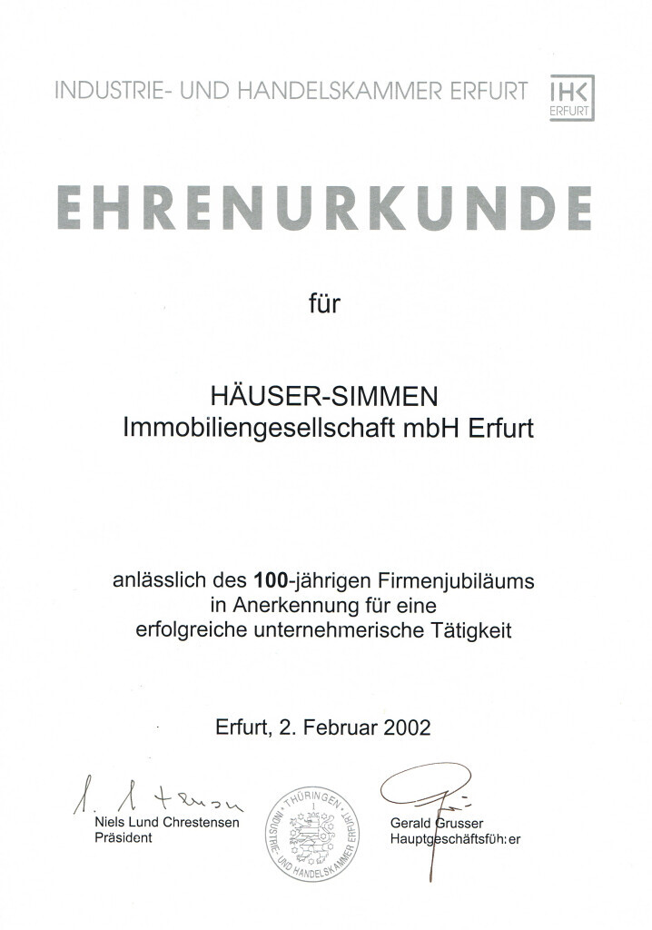Bilder HÄUSER-SIMMEN Immobiliengesellschaft mbH