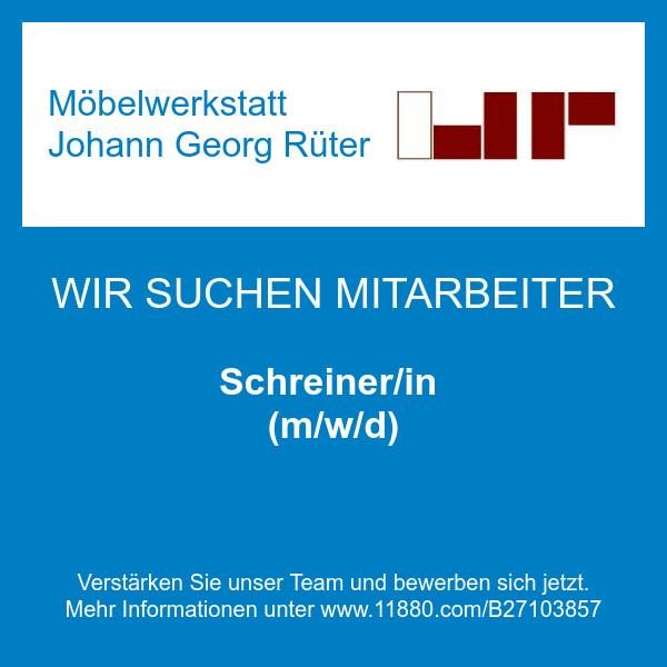 Bilder Möbelwerkstatt Johann Georg Rüter