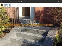 Website Screenshot Elastic-Chemie GbR