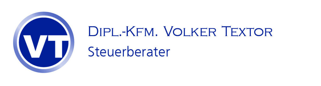 Dipl.-Kfm Volker Textor Steuerberater Logo