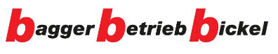 Baggerbetrieb Bickel Logo