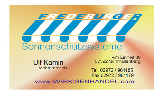 Fredeburger Sonnenschutzsysteme GmbH Logo