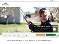 Website Screenshot Familienhotel Villa Waldeck