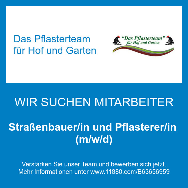 Bilder Das Pflasterteam für Hof und Garten