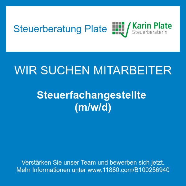 Bilder Steuerberatung Plate