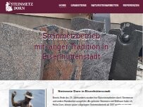 Website Screenshot Steinmetz Dorn