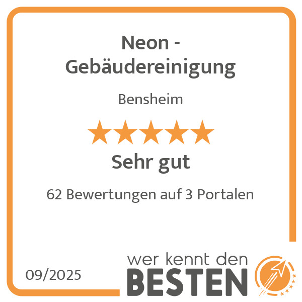 Bilder Neon - Gebäudereinigung