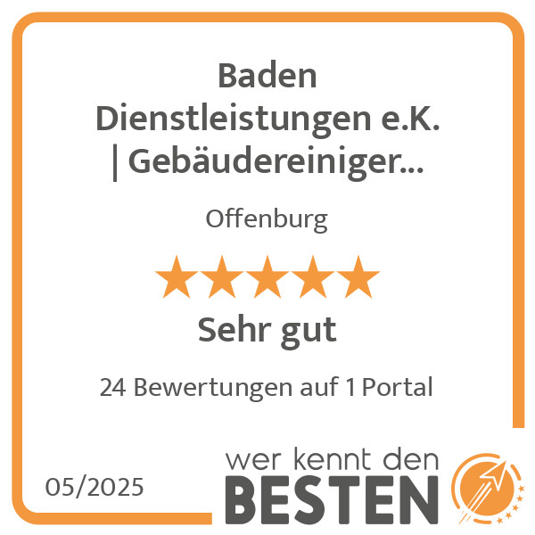 Bilder Baden Dienstleistungen e.K. | Gebäudereiniger Offenburg