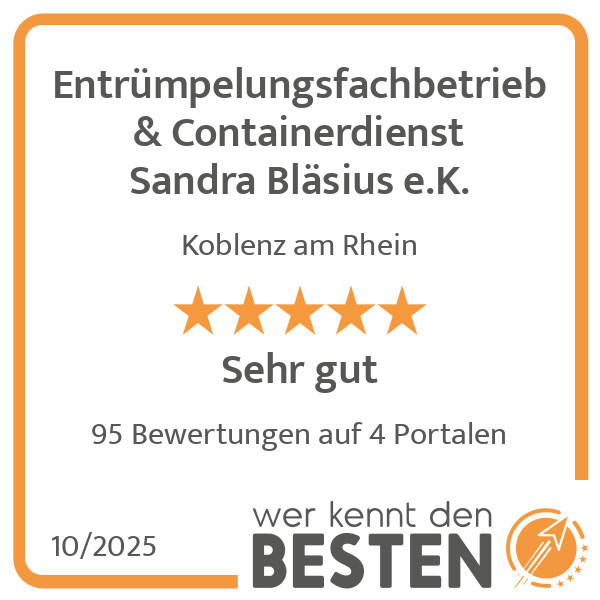 Bilder Entrümpelungsfachbetrieb & Containerdienst Sandra Bläsius e.K.