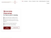 Website Screenshot Naturstein Flemming