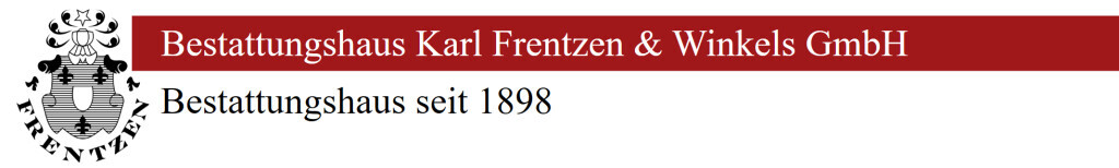 Bestattungshaus Karl Frentzen & Winkels GmbH Logo