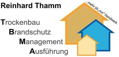 Reinhard Thamm TBMA – Trockenbau Logo