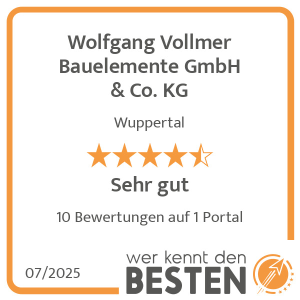 Bilder Wolfgang Vollmer Bauelemente GmbH & Co. KG
