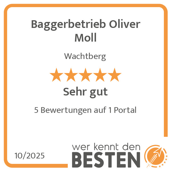 Bilder Baggerbetrieb Oliver Moll