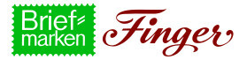 Briefmarken Finger Logo