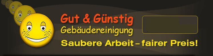 Gut & Günstig Gebäudereinigung Logo