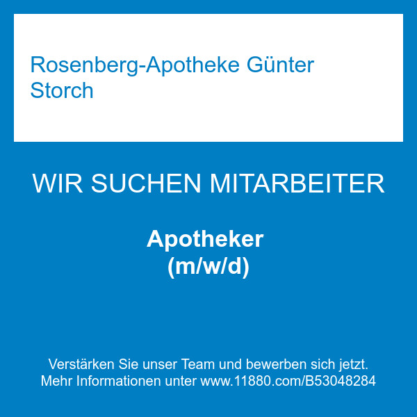 Bilder Rosenberg-Apotheke Günter Storch