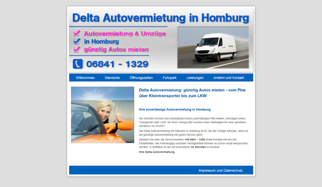 Bilder Delta Autovermietung