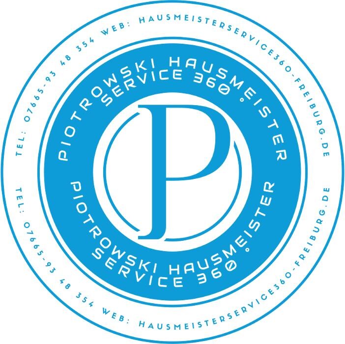 Piotrowski Hausmeister Service 360 Grad Logo