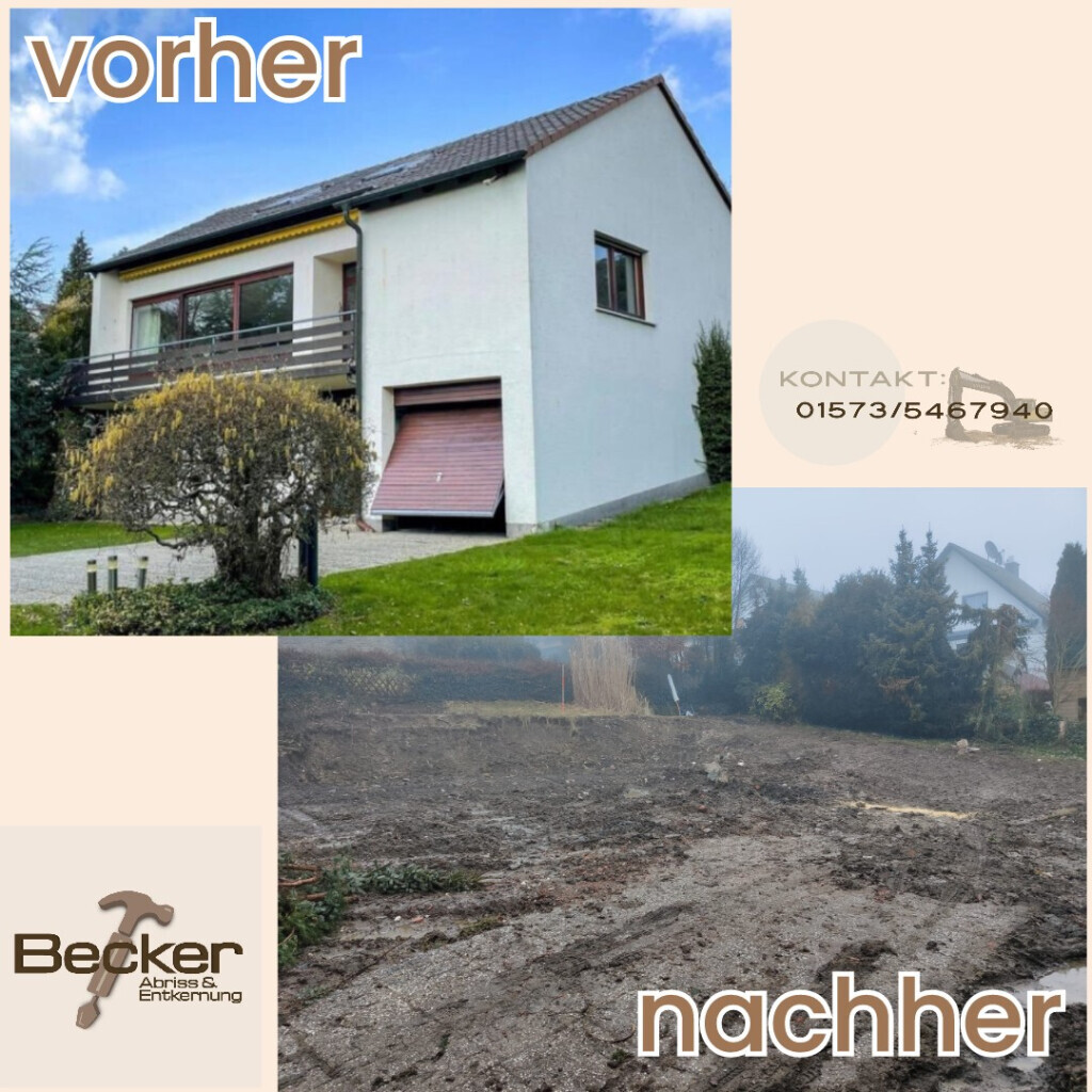 Bilder Becker Abriss & Entkernung