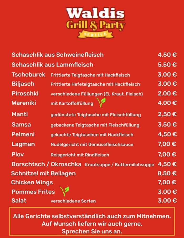 Bilder Waldis Grill- und Partyservice Waldemar Altergott