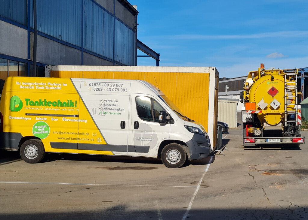 Bilder Öltankentsorgung-Öltankdemontage in NRW