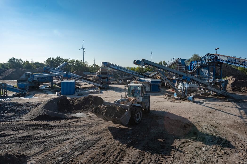 Bilder EUROVIA Recycling-Platz Schönerlinde