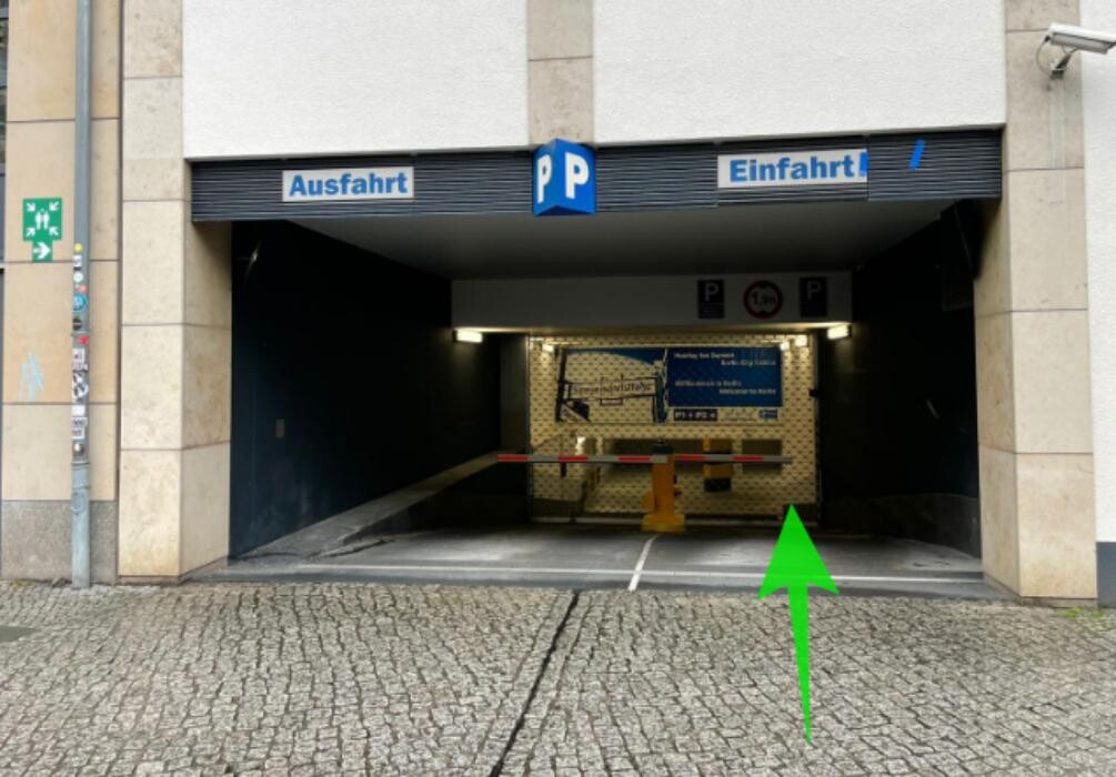 Bilder ampido Parkplatz