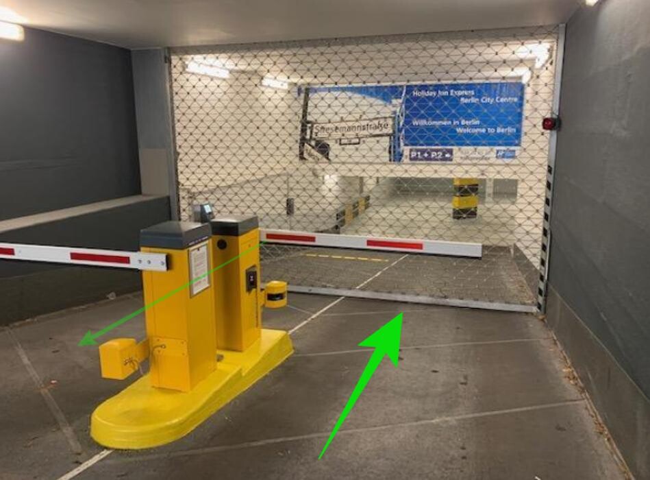 Bilder ampido Parkplatz